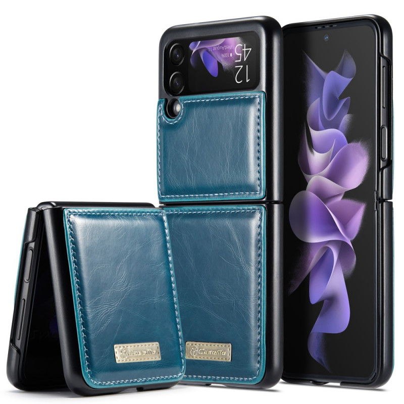 Capa Samsung Galaxy Z Flip 3 5G Estilo Couro CASEME