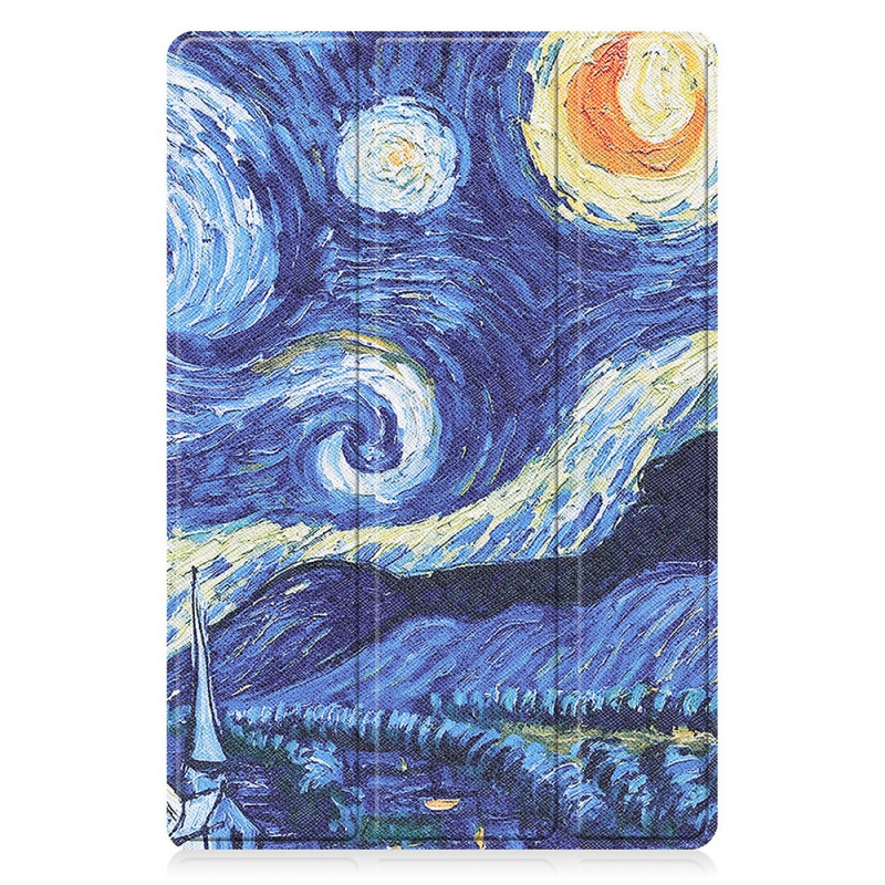 Capa Inteligente Samsung Galaxy Tab A8 (2021) Van Gogh Reforçado