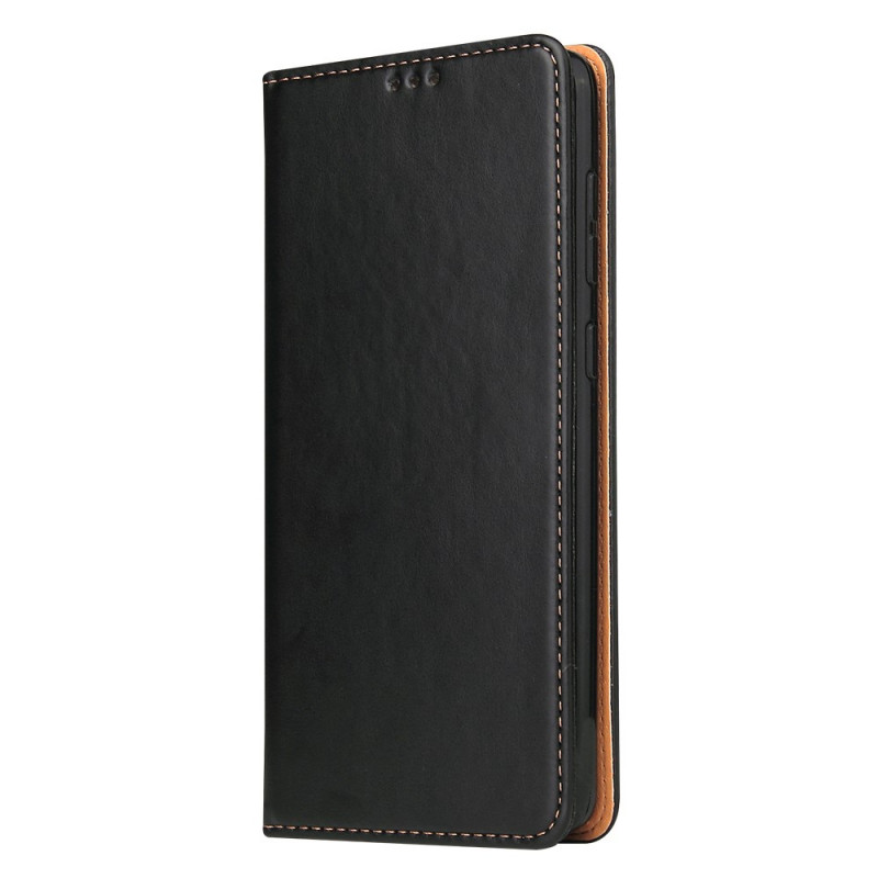 Capa Viragem Samsung Galaxy A71 5G Couro Genuíno