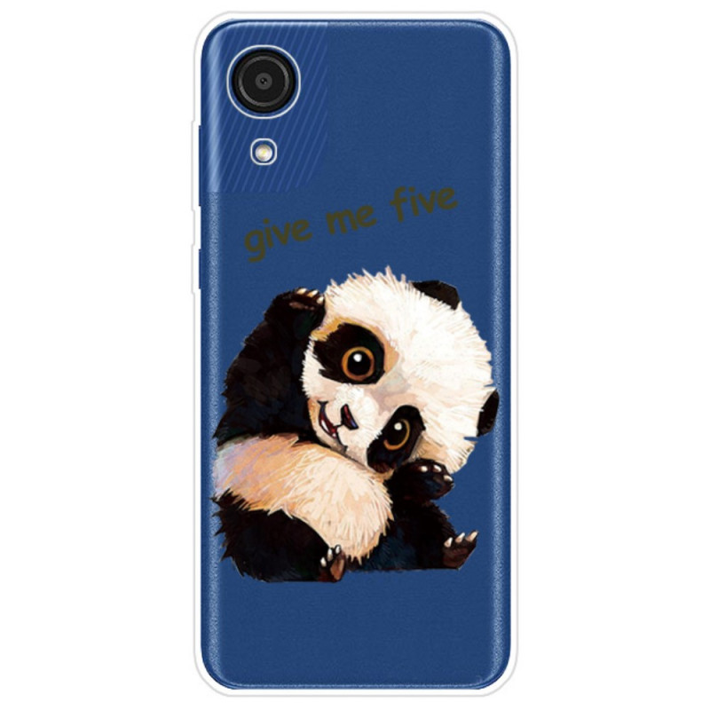 Capa Samsung Galaxy A03 Core Panda Give Me Five