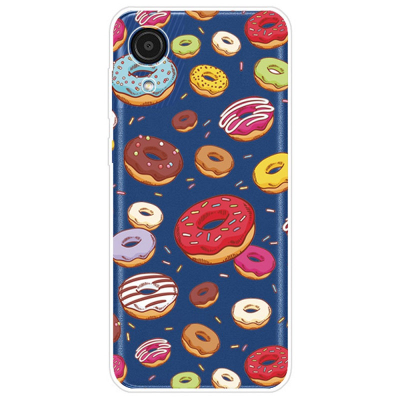 Capa de donativos Samsung Galaxy A03 Core Love Donuts