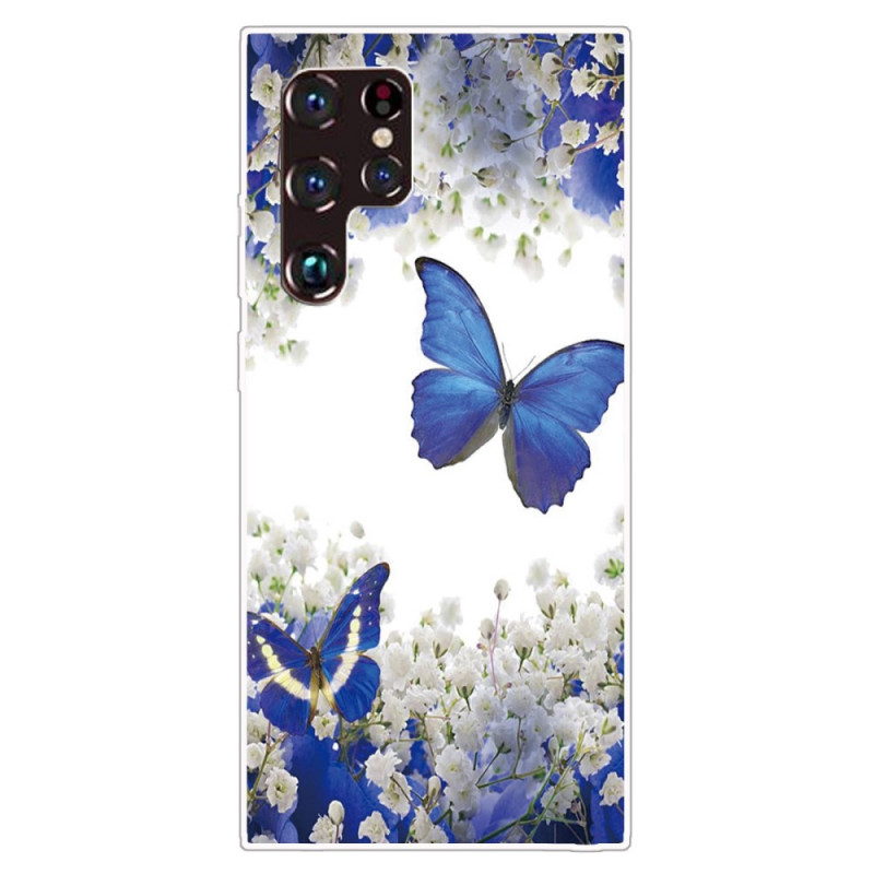 Samsung Galaxy S22 Ultra 5G Case Butterfly Design