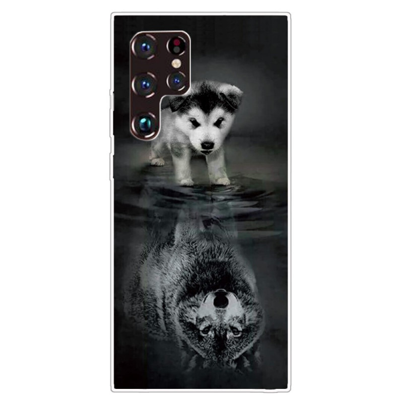 Capa Samsung Galaxy S22 Ultra 5G Puppy Dream