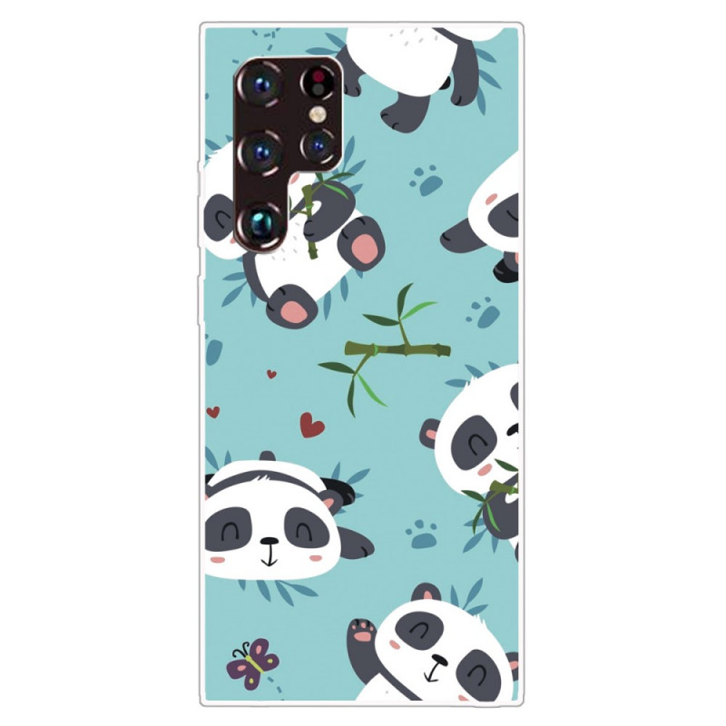 Samsung Galaxy S22 Ultra 5G Case Pandas