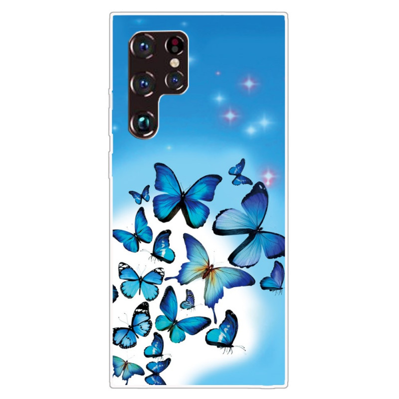 Samsung Galaxy S22 Ultra 5G Capa 2 de borboletas