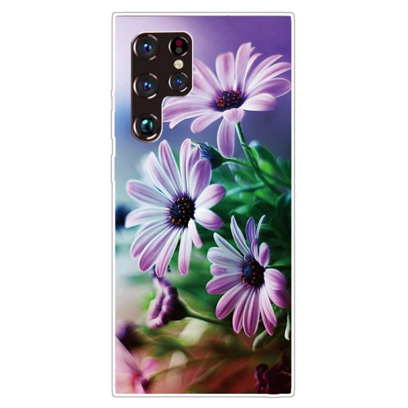 Capa Samsung Galaxy S22 Ultra 5G Flores Realistas