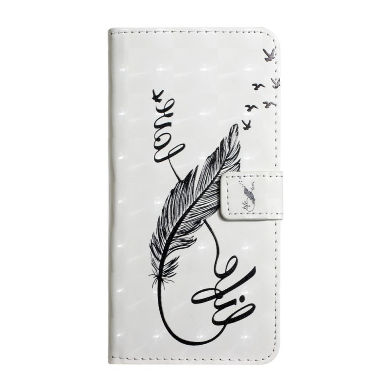 Samsung Galaxy S22 Ultra 5G Case Feather Life and Love