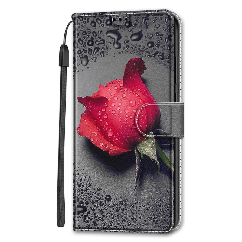 Samsung Galaxy S22 Ultra 5G Capa cor-de-rosa com correia