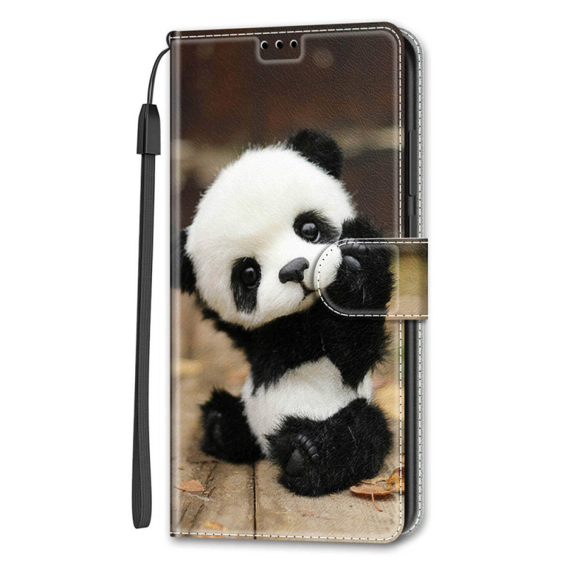 Samsung Galaxy S22 Ultra 5G Tocar capa pequena de cinta Panda