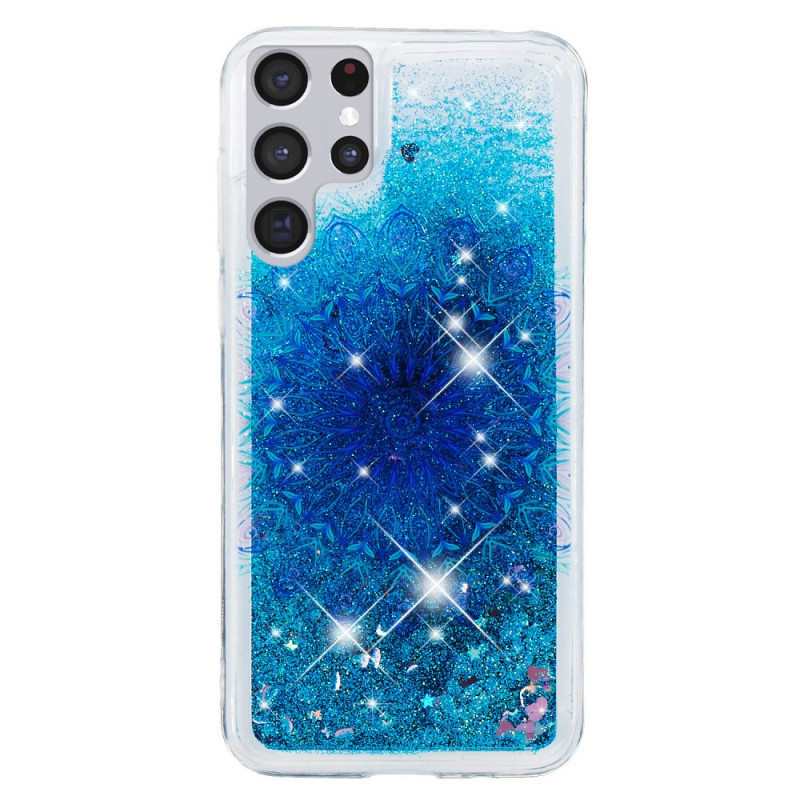 Capa Glitter Mandala Samsung Galaxy S22 Ultra 5G