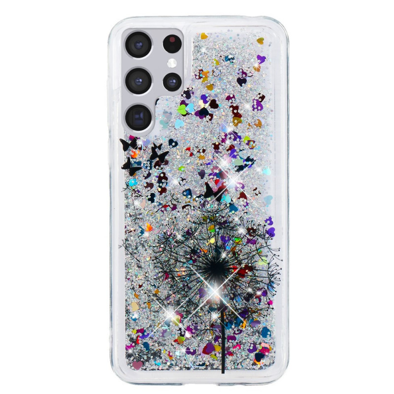 Samsung Galaxy S22 Ultra 5G Dandelion Glitter Case