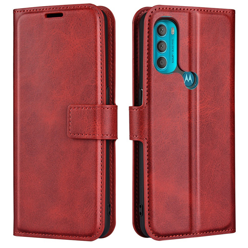 Moto G71 5G Capa de couro Slim