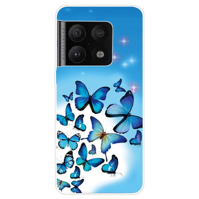 OnePlus 10 Pro 5G Capa Azul Borboleta