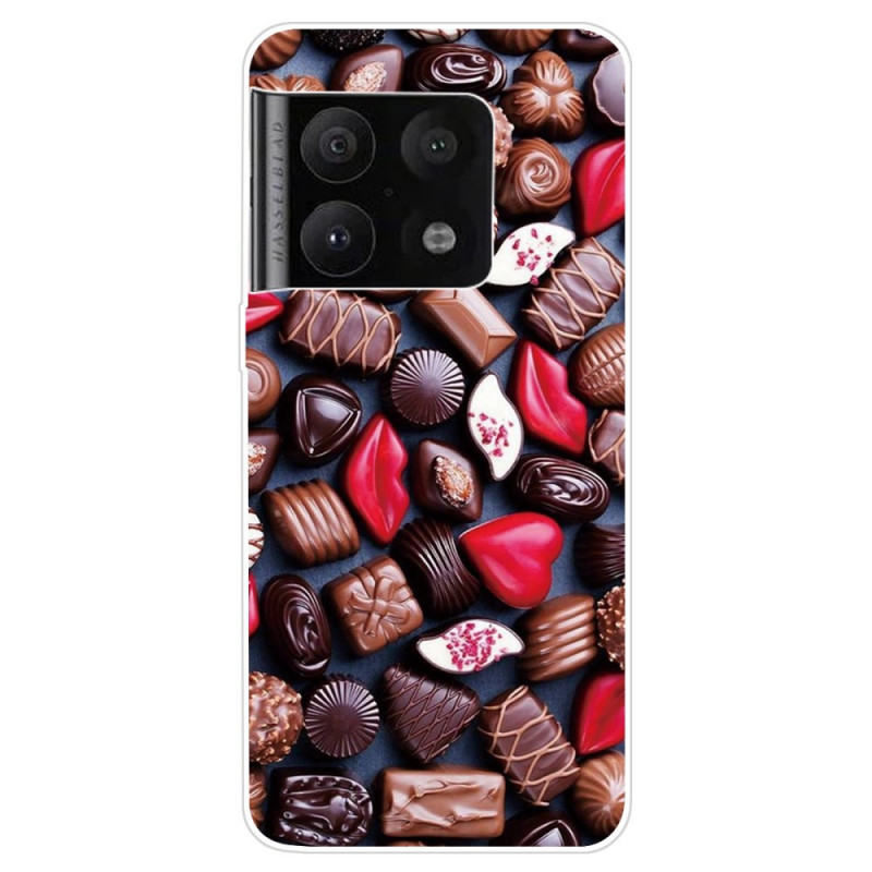 OnePlus 10 Pro 5G Capa Flexível de Chocolate