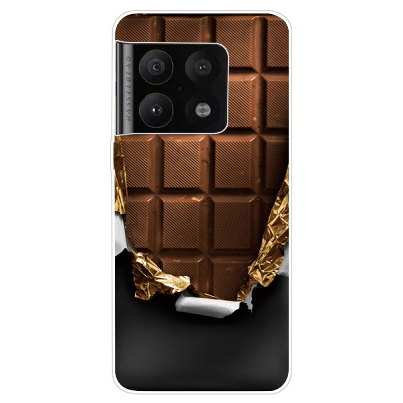 OnePlus 10 Pro 5G Capa Flexível de Barra de Chocolate