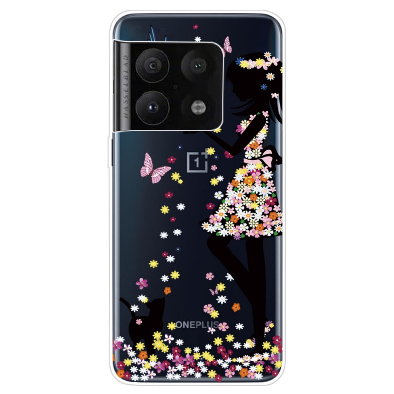 OnePlus 10 Pro 5G Capa Girl Flowered