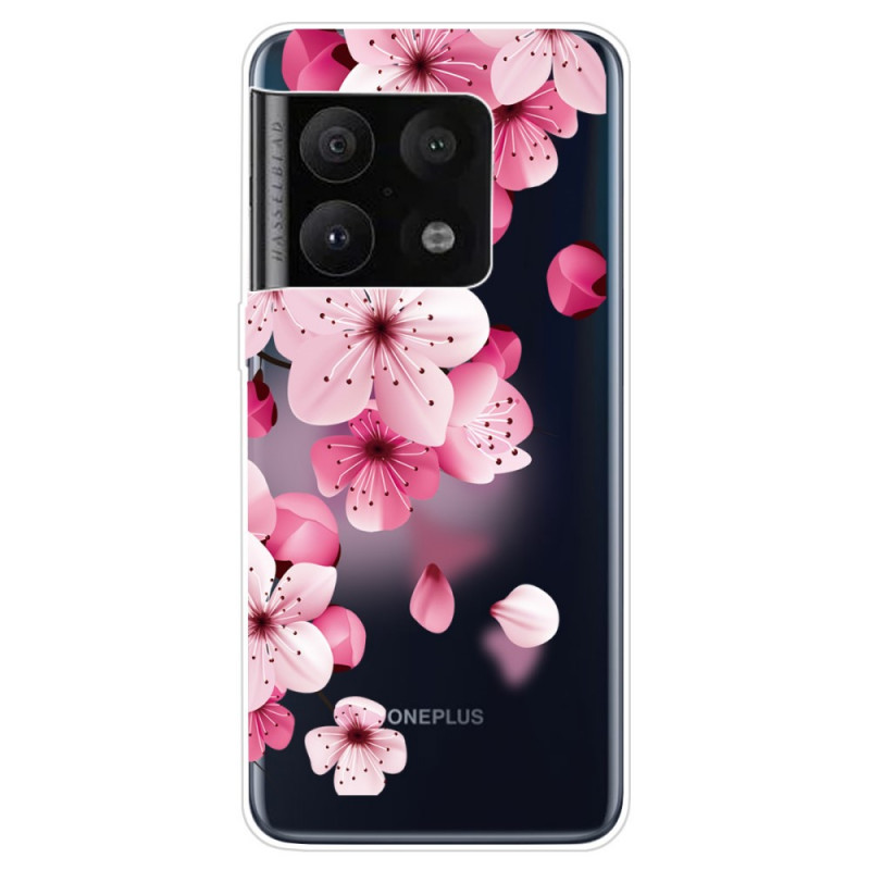 Capa OnePlus 10 Pro 5G Flor Pura Cor-de-Rosa