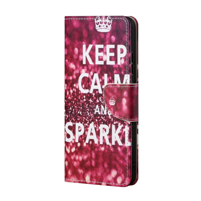 Capa Samsung Galaxy S22 Plus 5G Keep Calm and Sparkle