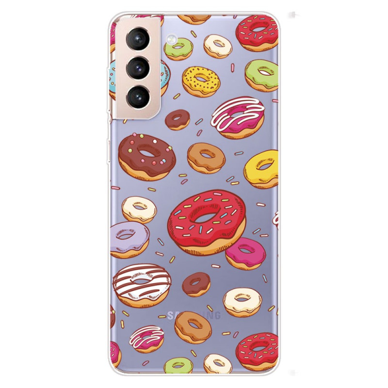Samsung Galaxy S22 mais capa de 5G Love Donuts