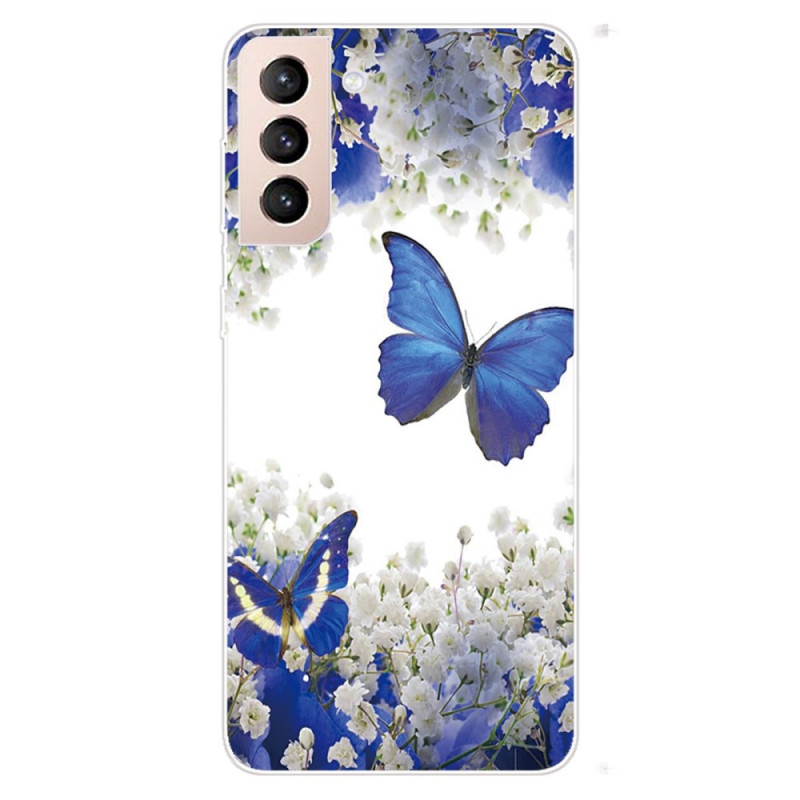 Capa de design de borboletas Samsung Galaxy S22 Plus 5G