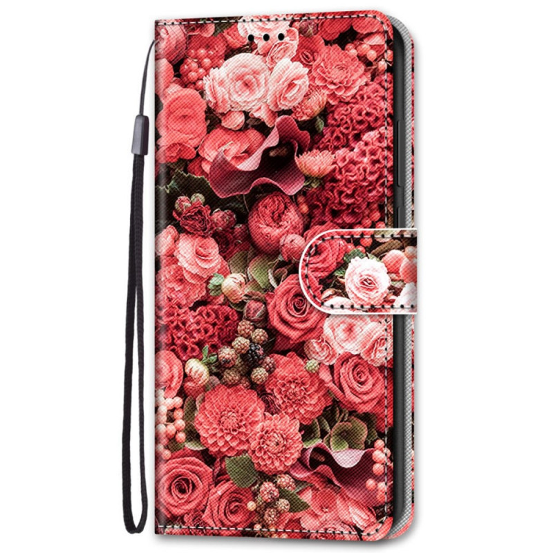 Capa Floral Romântico Samsung Galaxy S22 Plus 5G