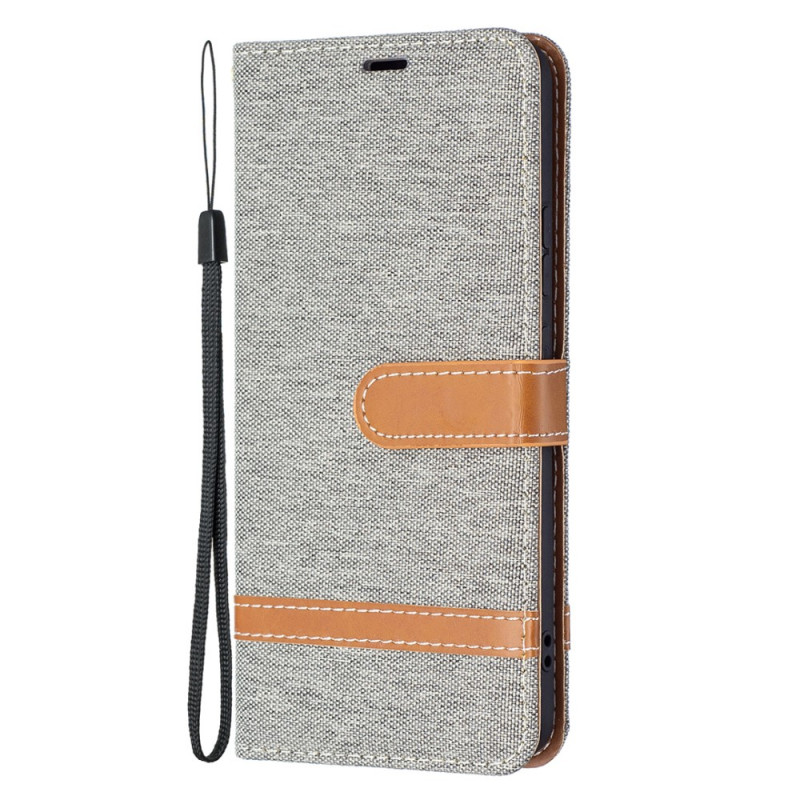 Samsung Galaxy S22 Plus 5G Case Fabric and Leather Effect Strap