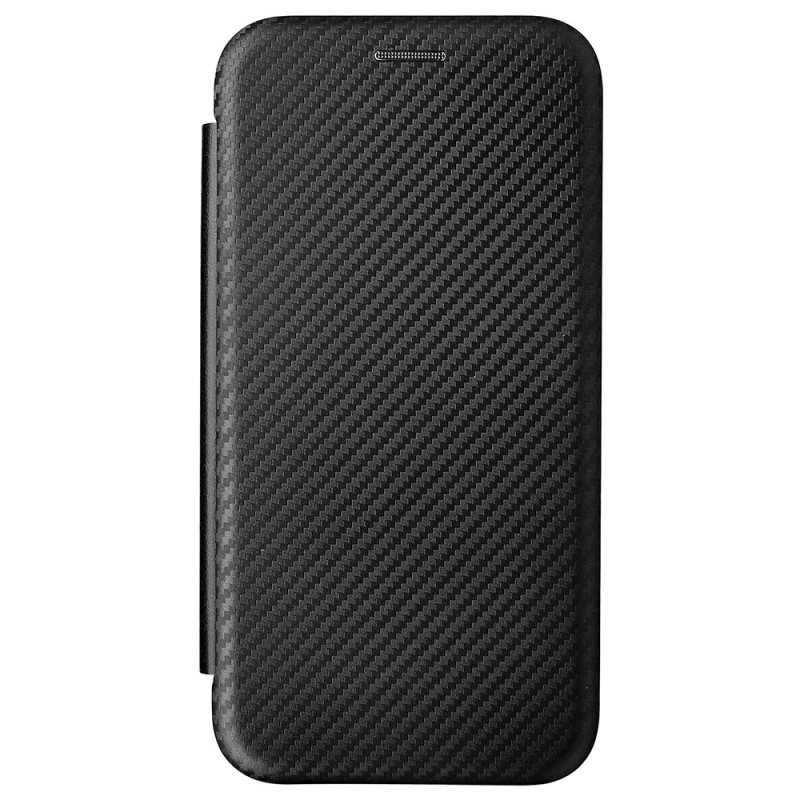 Tampa Flip Cover Xiaomi 12 Pro Silicone Cor de Carbono