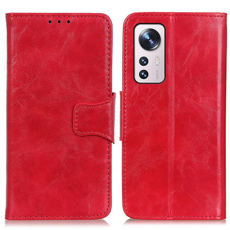 Capa Xiaomi 12 / 12X / 12S Fecho reversível em pele dividida