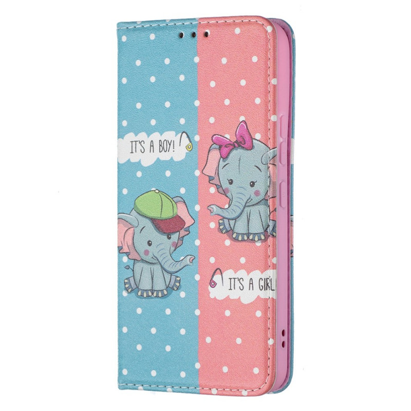 Capa Samsung Galaxy S22 5G Baby Elephants