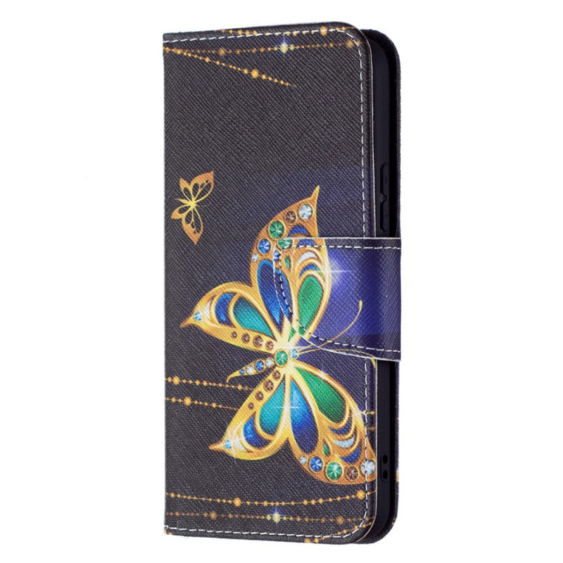 Capa Gold Butterfly Samsung Galaxy S22 5G