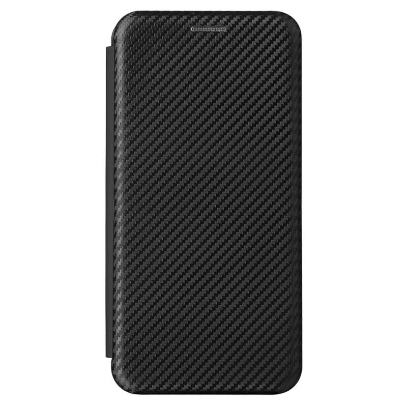 Tampa Flip Cover Samsung Galaxy S22 5G Fibra de Carbono