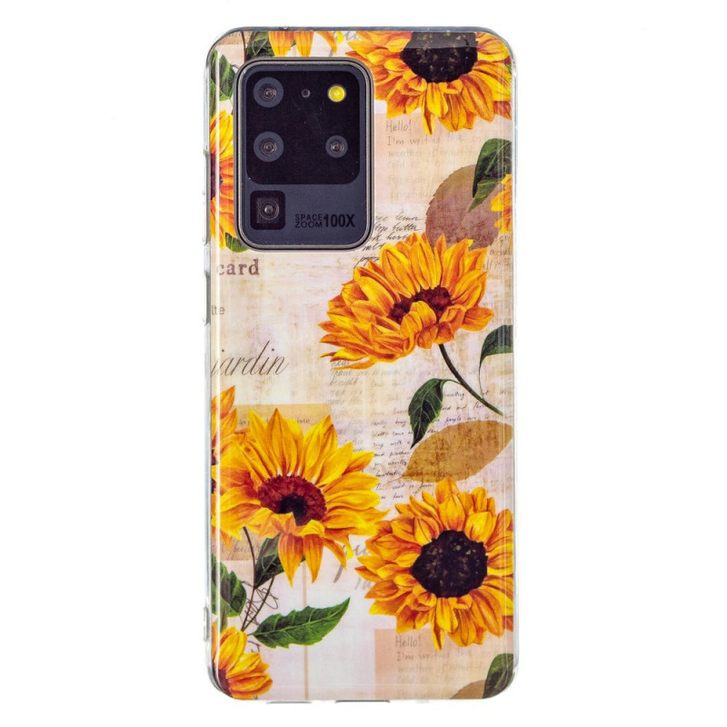 Samsung Galaxy S20 Ultra Sunflower Capa
