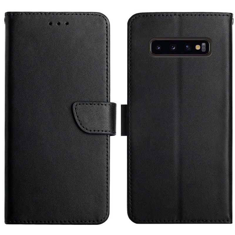 Samsung Galaxy S10 Capa genuíno em pele de Nappa