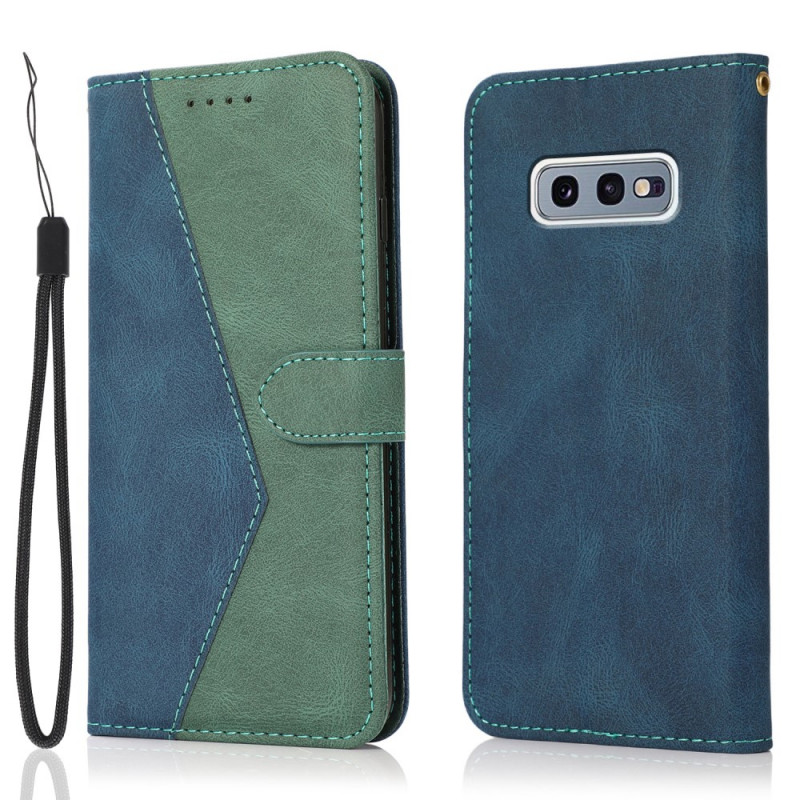 Samsung Galaxy S10e Mock Leather Case Triangle