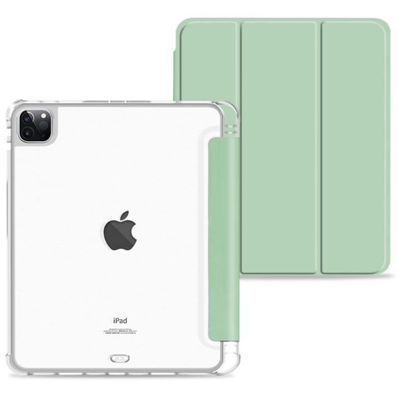 Smart Case iPad Pro 12.9" (2021) Dos Transparent Porte-Stylet