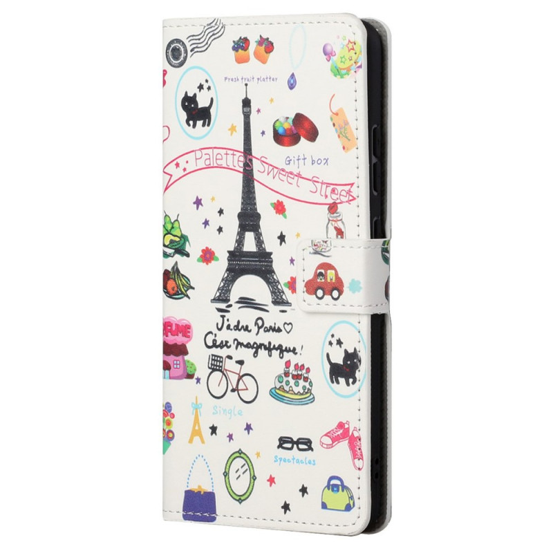 Capa Xiaomi Redmi Note 12 Pro 4G/Note 11 Pro/11 Pro 5G J'adore Paris