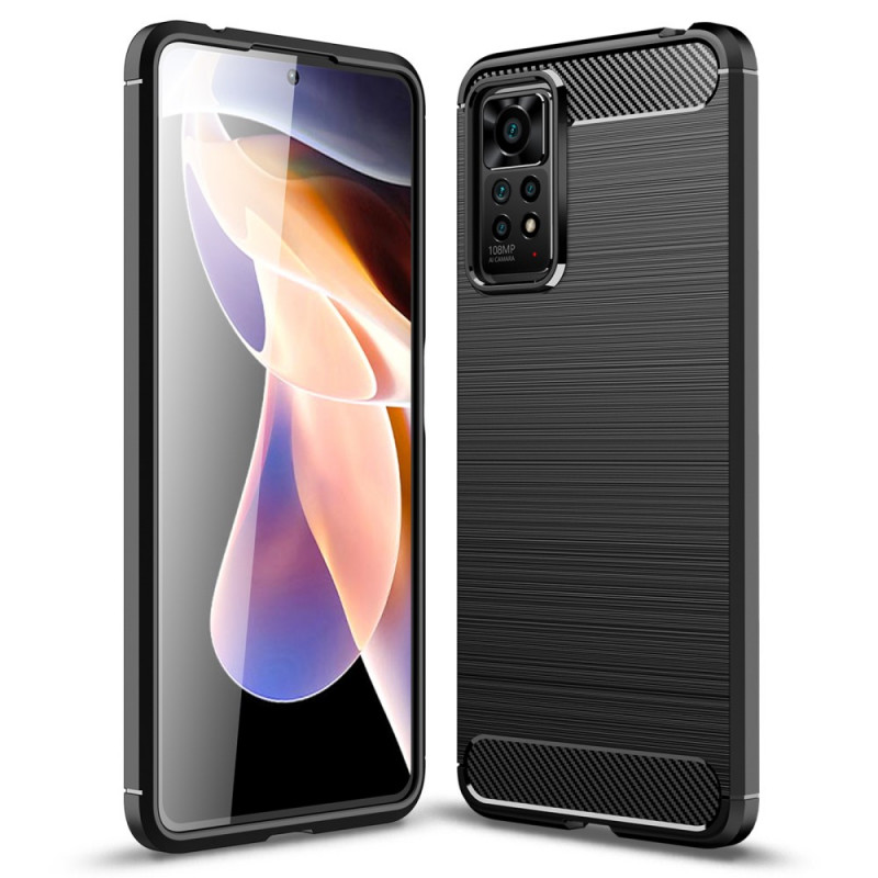 Xiaomi Redmi 11 Pro Capa de fibra de carbono escovada