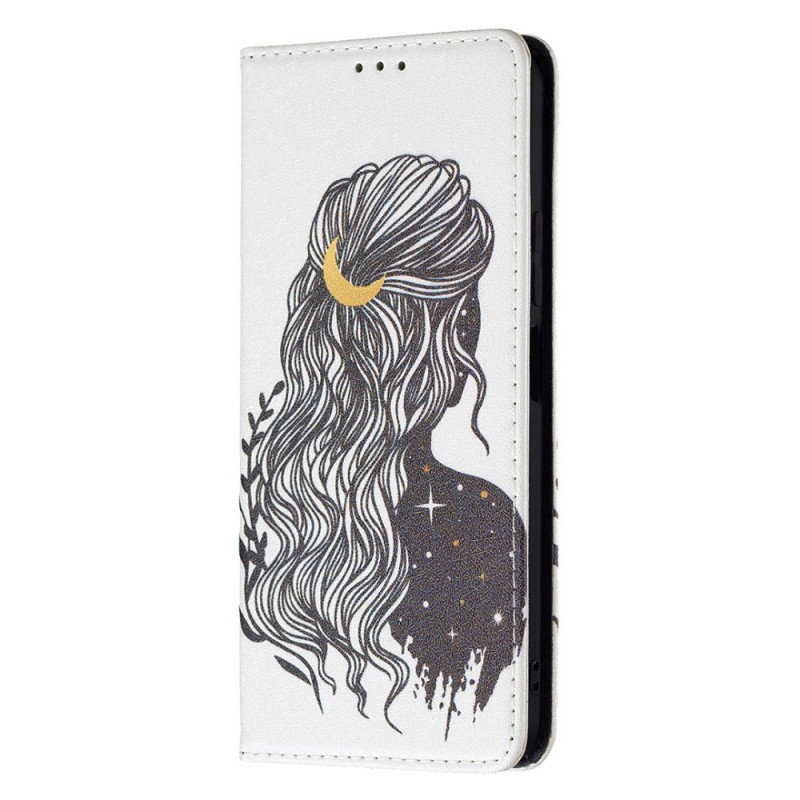 Capa Flip Cover Xiaomi 11 Lite 5G NE/Mi 11 Lite 4G/5G Nice Hair