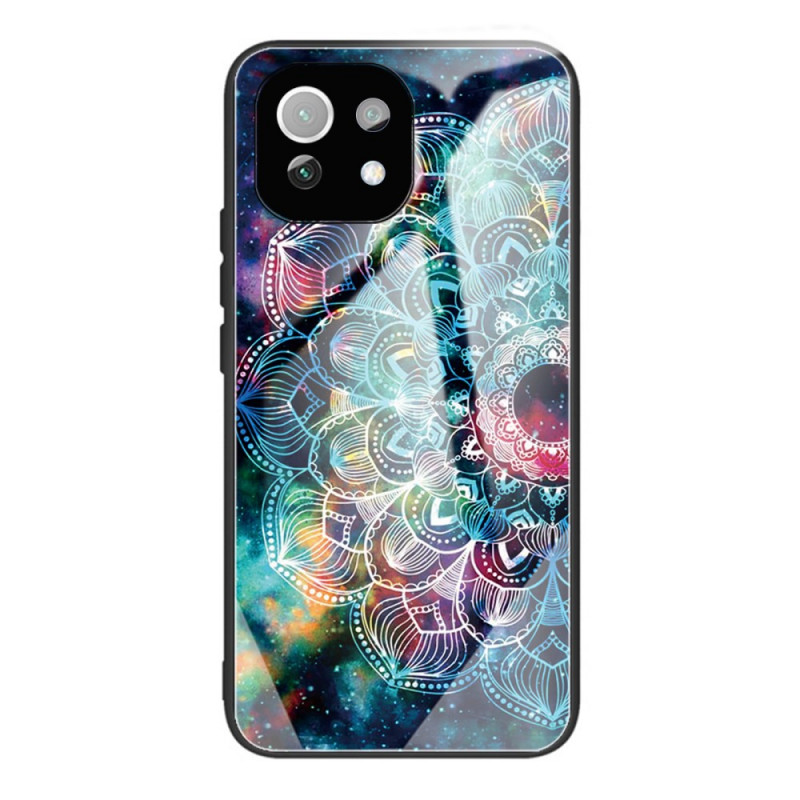 Xiaomi 11 Lite 5G NE/Mi 11 Lite 4G/5G Capa de vidro temperado Mandala