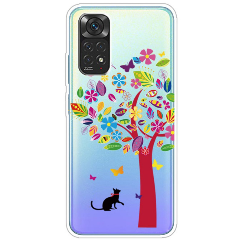 Xiaomi Redmi Note 11 / 11s Case Cat under the Tree