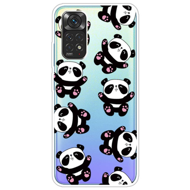 Xiaomi Redmi Note 11 / 11s Capa divertida Pandas