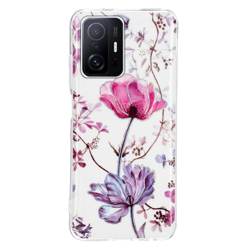 Xiaomi 11T / 11T Pro Case Brilhante Flores