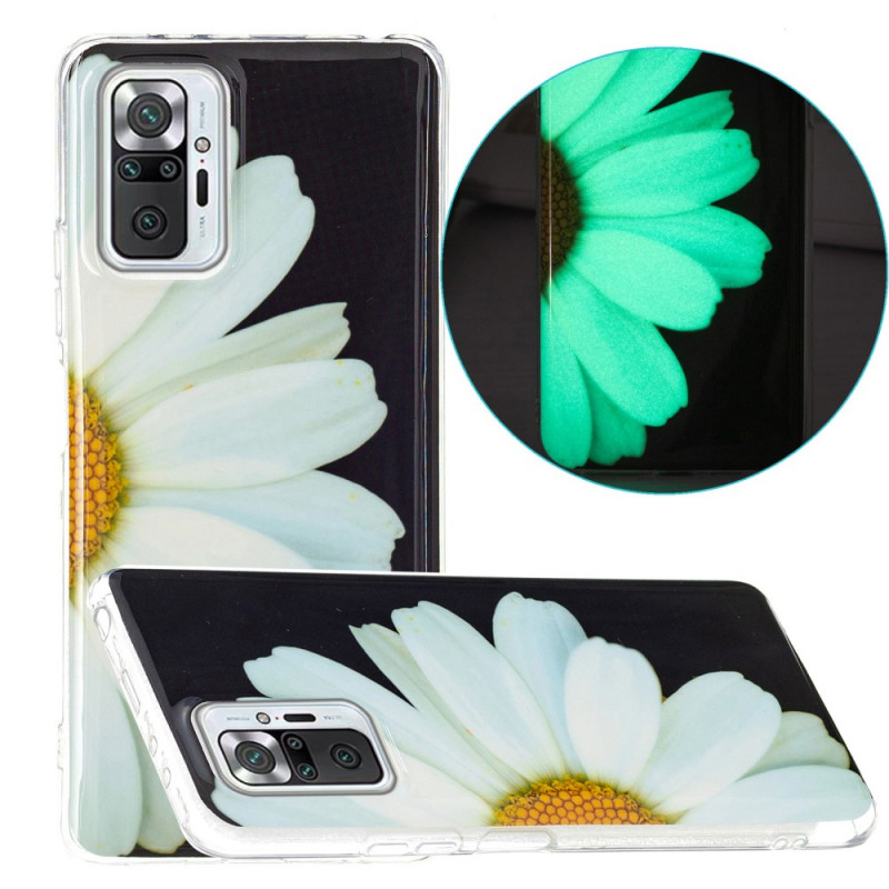 Xiaomi Redmi Note 10 Pro Case Série Flores Fluorescentes