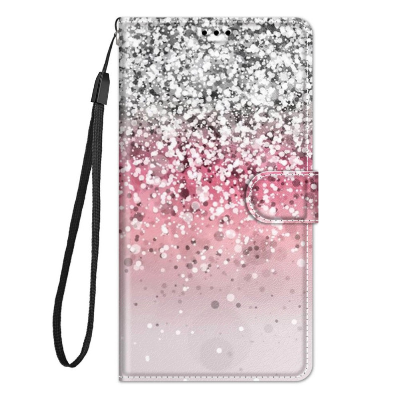 Xiaomi Redmi Note 10 Pro Glitter Case com cinta