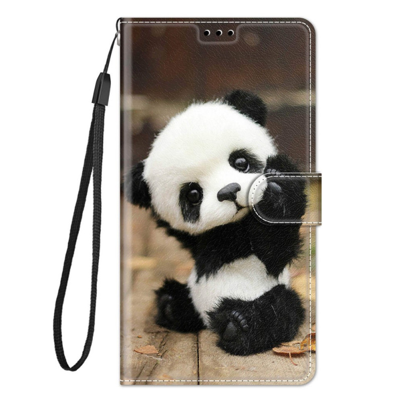 Xiaomi Redmi Note 10 Pro Capa de Cordão Panda Pequena