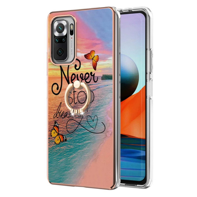 Xiaomi Redmi Note 10 Pro Case Never Stop Dreaming Ring