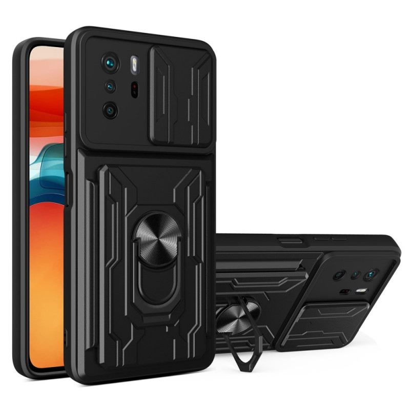 Coque Xiaomi Redmi Note 10 Pro Support et Protège-Lentilles et Support