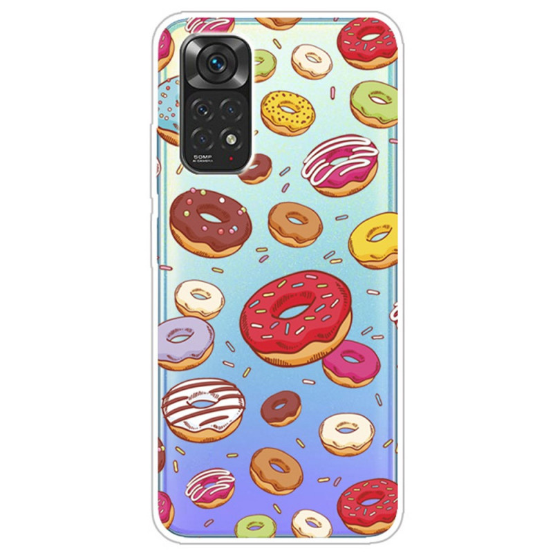 Capa Love Donuts para Xiaomi Redmi Note 12 Pro 4G/Note 11 Pro/11 Pro 5G