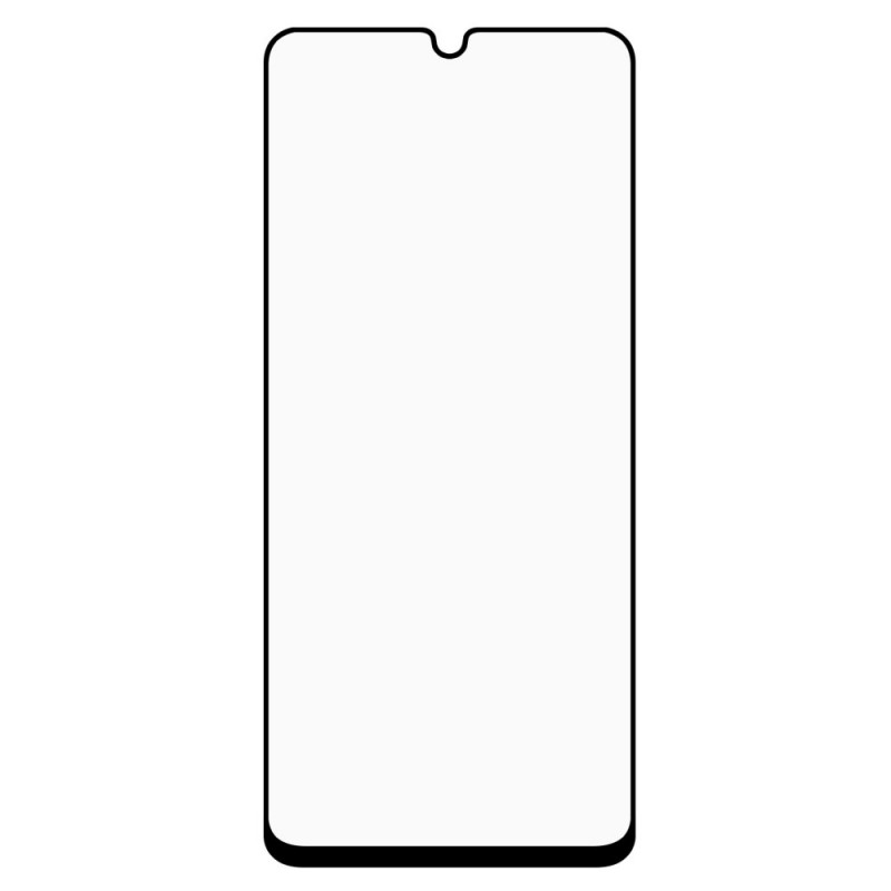 Samsung Galaxy A33 5G Película protectora de ecrã de vidro temperado preto de contorno