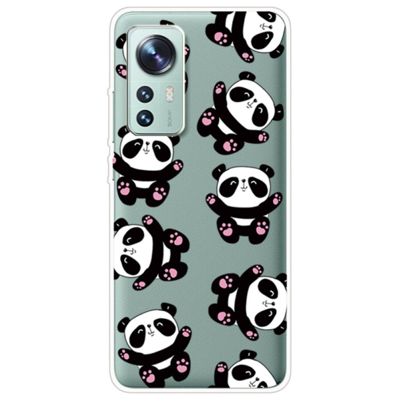 Capa divertida Xiaomi 12 / 12X / 12S Top Pandas